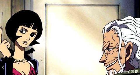 乌黑|海贼王雷利已满头白发,为何夏琪却一直能保持头发乌黑!