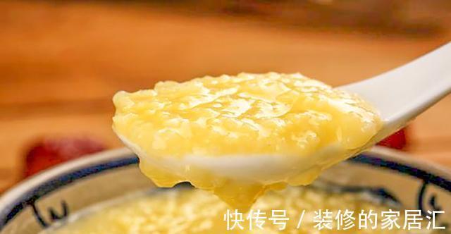 小米粥|熬小米粥,直接用水煮是错的,大厨教你一招,米粥好喝油润又香浓