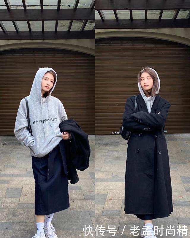 精致女孩的一周穿搭示范, 温暖气质又保暖, 每一套都以照着穿