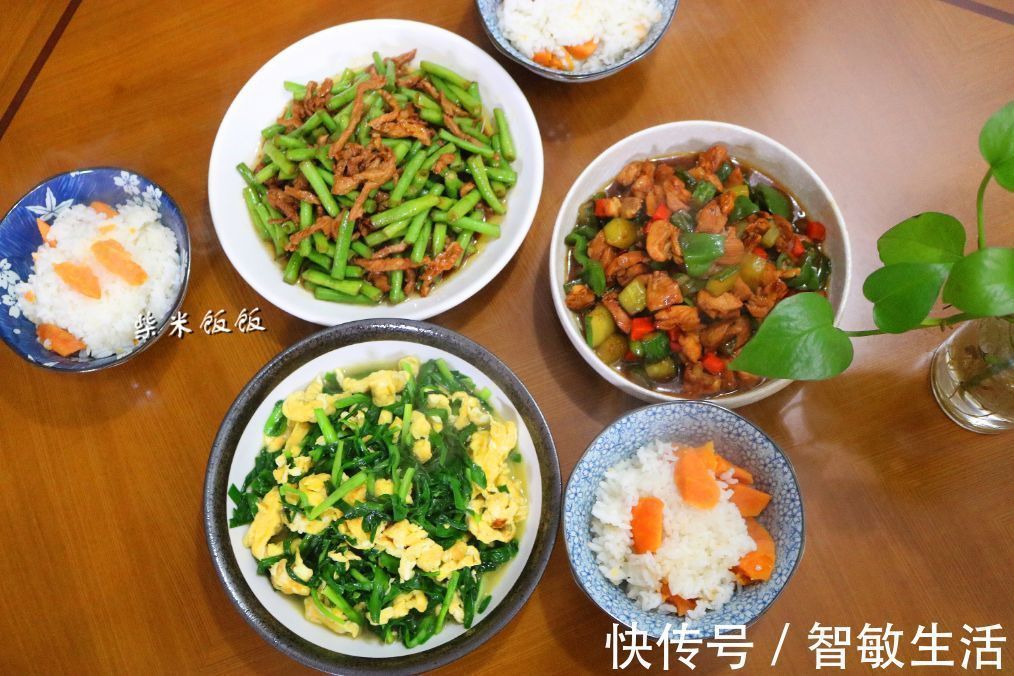 荤素|我家晚餐，朋友说：这样吃不怕胖吗？老公却说：晚餐就得这样吃