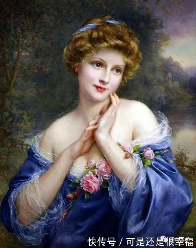古典#油画中的那些古典女子,含苞待放,静待花开