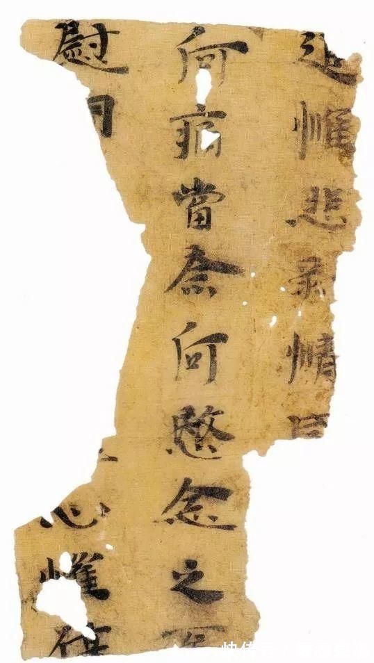 楼兰@看懂这几张破纸,你就知道王羲之的书法来源了