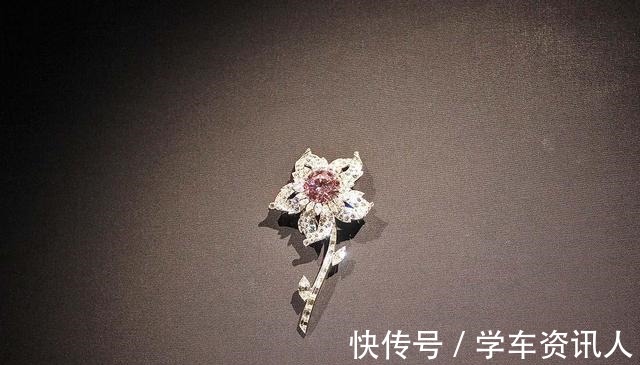 珠宝!粉红美钻送公主,成全女王少女心,莉莉贝特的这枚花型胸针不简单!