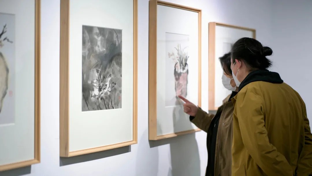 北京工艺美校#忘言——衲子画展