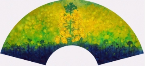 画家$汉中春天的符号丨画家李大庆笔下的“油菜花海”更走心!