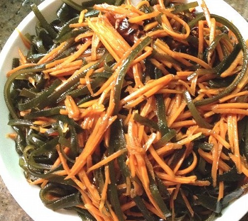 胡萝卜素|海带和此物一起炒,清理血管垃圾,排毒燃脂,还能延缓衰老!