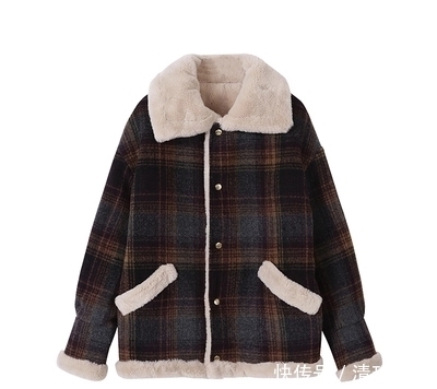 建议大家!穿羊羔毛不要配阔腿裤,土!今冬流行这么穿,超减龄