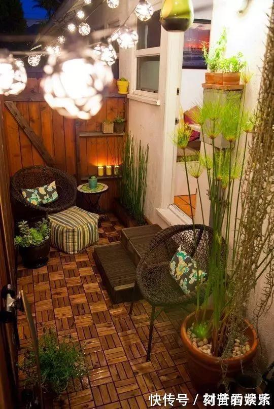 这才是我想要的阳台!种满花,有一个小憩的地方