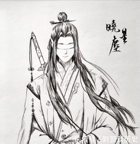 众人|美术生画魔道晓星尘,看到手法惊呆众人,网友:秀儿,是你吗?