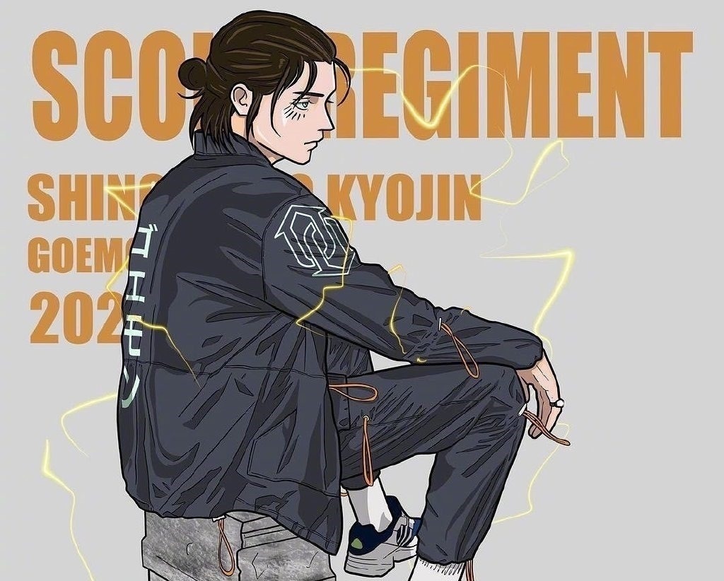 无垢巨人|进击的巨人全员现代装,阿尔敏认不出,艾伦三笠配一脸