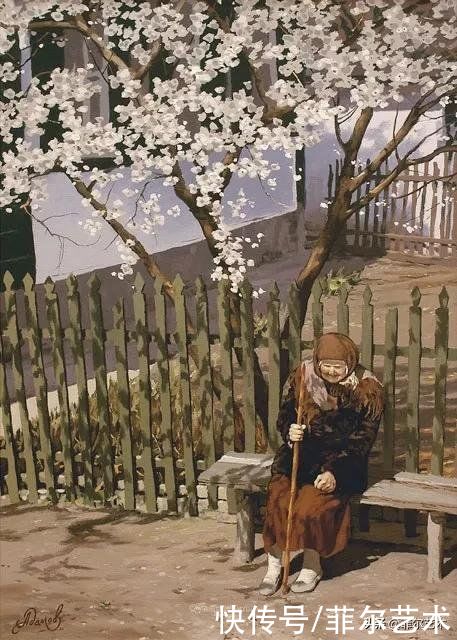 油画|「风景油画」安静的风景，唤醒了人们美好的感觉和回忆