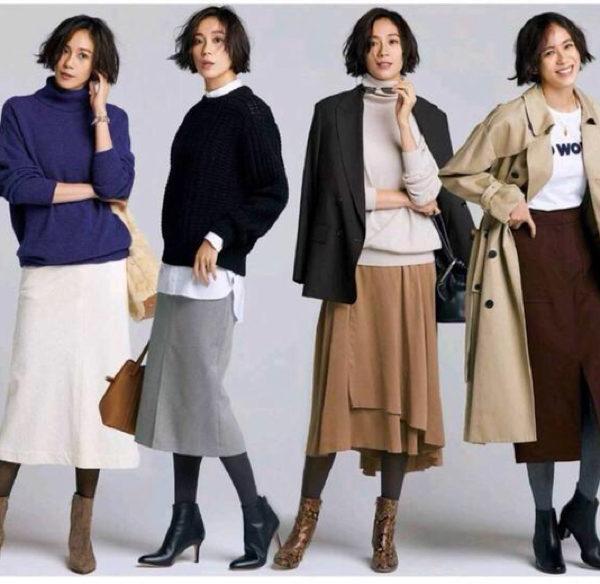 干练 “阔腿裤”失宠了！2020年流行穿这条裤半裙配短靴，优雅干练