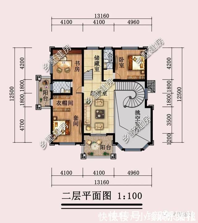 主卧|有块180平的地就不要浪费了,这栋三层别墅完胜其他农村自建房