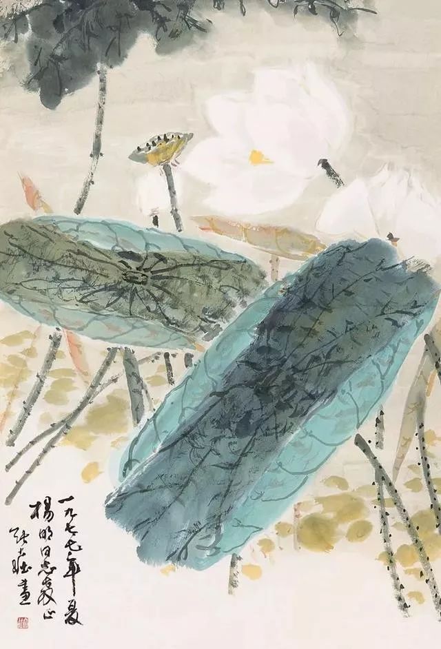 华新罗&张大壮：人淡如菊，以“没骨法”画虾，自创一格