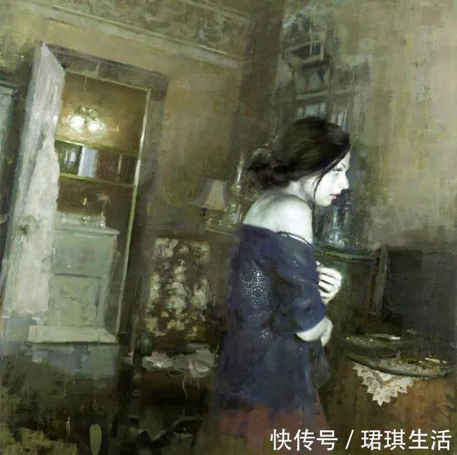 艺术家$艺术家杰里米·曼恩的油画,颜色既生动又大气!