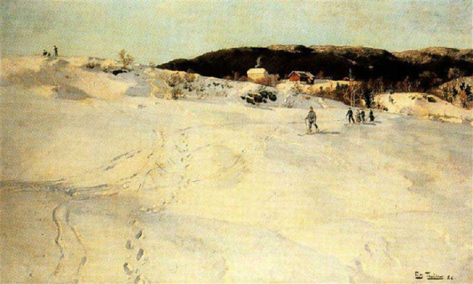 艺术学院！现实主义和印象派画家弗里茨的油画作品欣赏