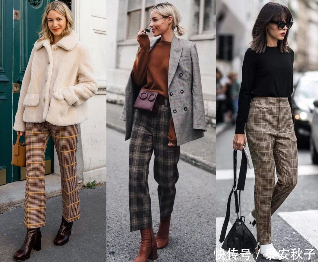 女人|不追求甜美!深冬超火“毛衣+奶奶裤”穿搭:演绎帅气的大女人风