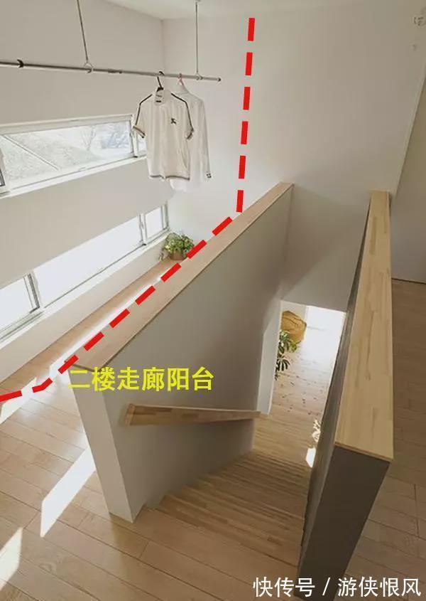 晾衣绳|不对比不知道,原来日本人都把楼梯走廊改成阳台,实用性这么多!
