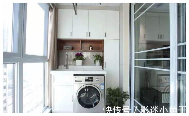 阳台上|把洗衣机装在阳台，务必要注意4点细节，才能方便日后生活和使用
