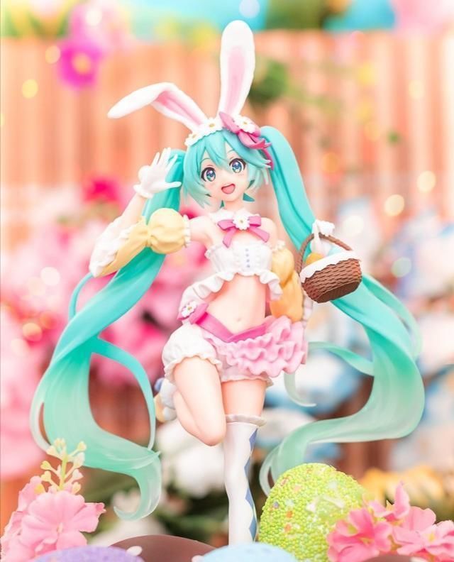 初音未来|初音未来的兔女郎手办,甜美的外表很吸睛,实物却直接变黑脸