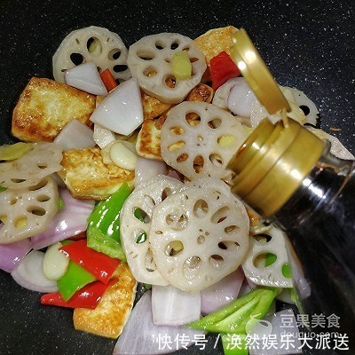 入味|#一道菜表白豆果美食#麻辣香锅豆腐 比肉还香的素菜