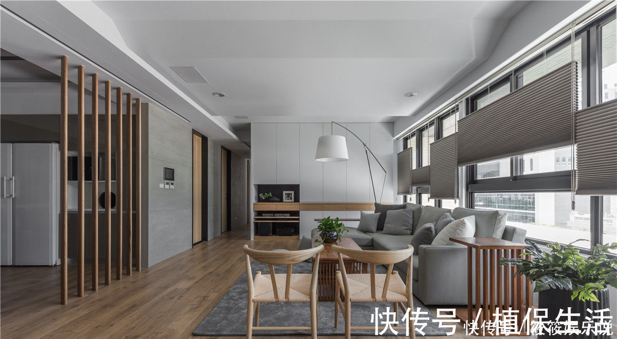 装修|原木简约风新房装修,通透的空间设计,营造出更舒适的居家氛围