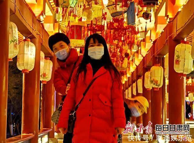 「幸福年就地过」金城公园喜气洋洋景色美