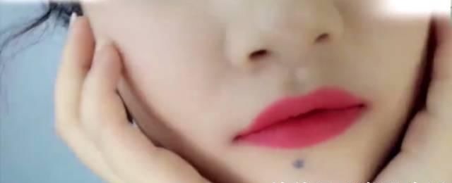 哑光唇 口红太贵?姑娘只用了1支口红 画出了8种唇色!