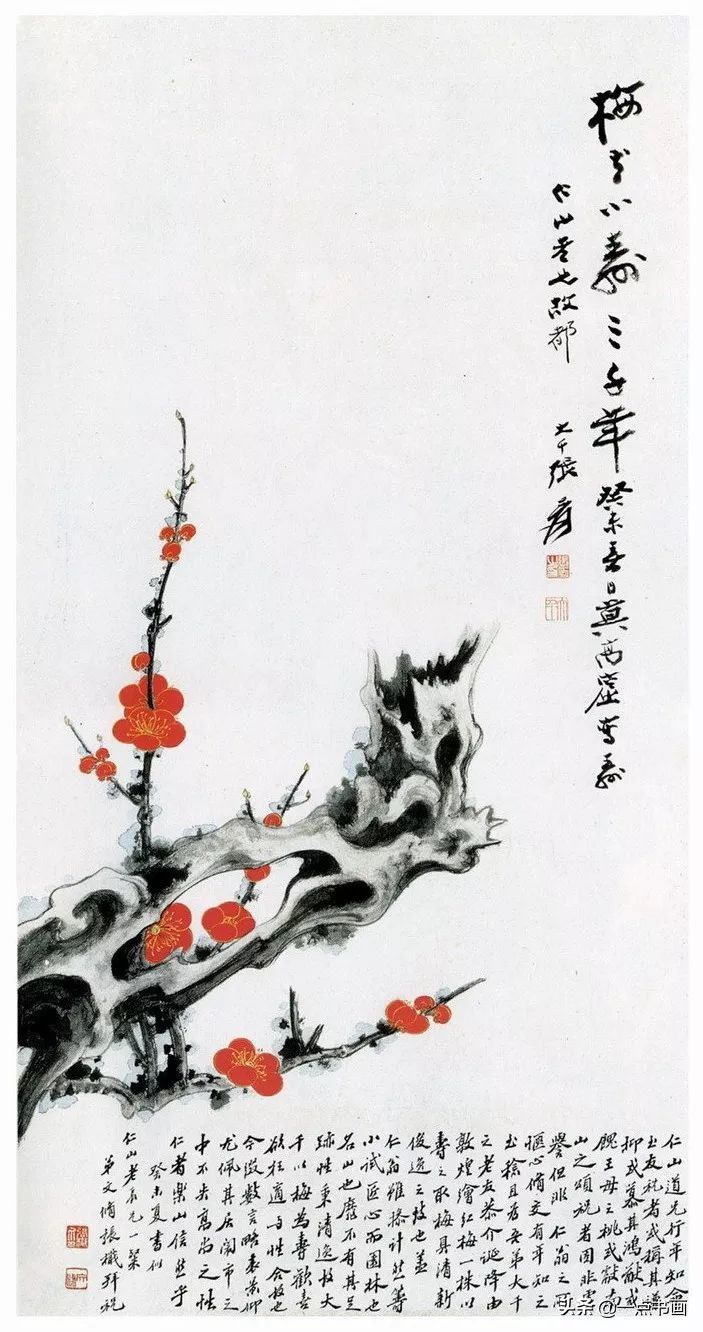 工笔&张大千 花鸟画100幅高清欣赏