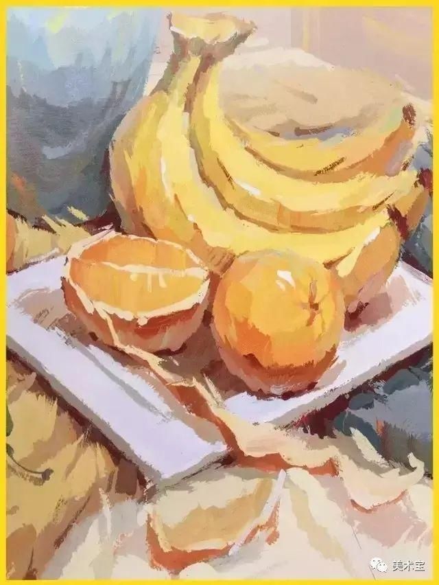 单体|常见的色彩静物单体还不会画保姆级的调色技巧奉上