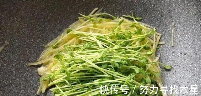 豌豆尖|这菜很多人爱吃,价格比鸡肉贵,和土豆一炒,口感爽爆!