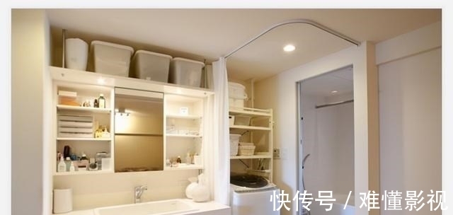 烘干机|我发现日韩家庭,用了这6个“讨巧”设计,不用1㎡也能做个洗衣房
