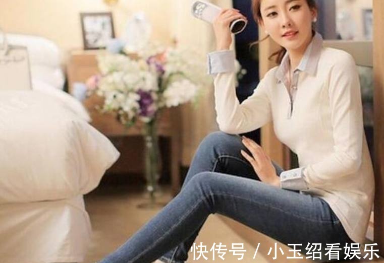 女人 时尚牛仔裤可以让女人展现玲珑身段!