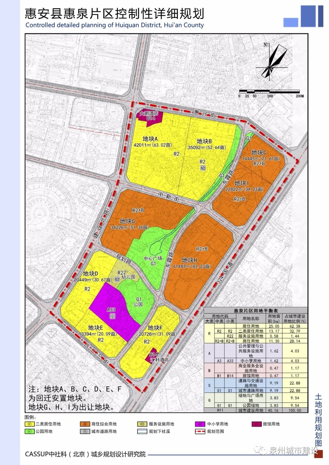 商服用地|最高限价15602元/㎡!惠安又有5幅商住地11月30日将出让!