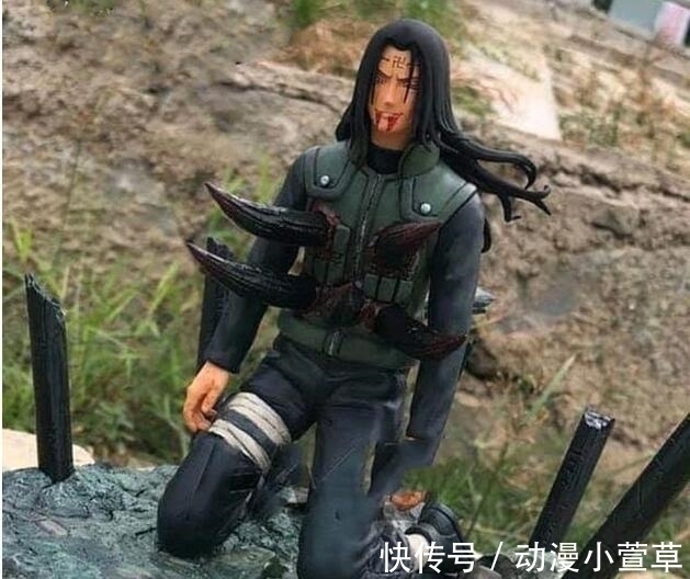 手办|火影:忍者之死变成手办,自来也太虐心,他被一朵花抢镜