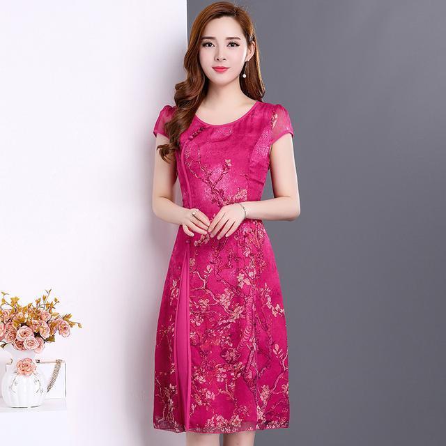 旗袍裙 过时的连衣裙别穿了!聪明女人选这几款改良旗袍,特别显瘦有档次