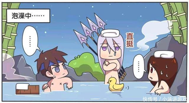 王者荣耀漫画：赵云护送马超进厕所-最后直接把厕所给拆了？