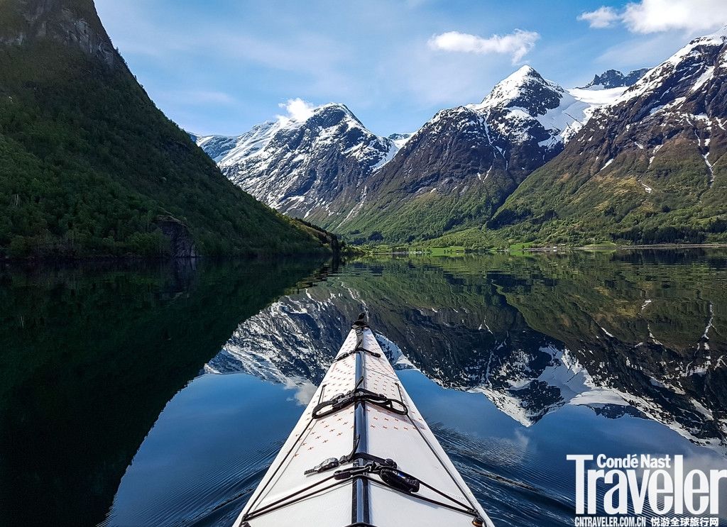 美景|皮划艇上的风光系列：挪威美景如画醉人心魄