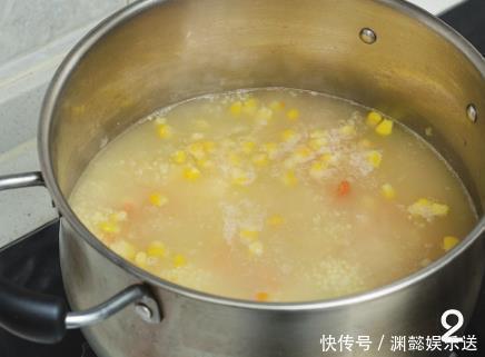 玉米粒|做小米粥多加这两物,不仅排毒养颜效果好,还能祛湿消肿,别错过