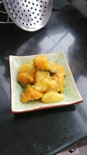 南瓜炖土豆
