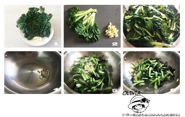 炒青菜不出水不变黄小秘诀，色泽鲜亮又好吃