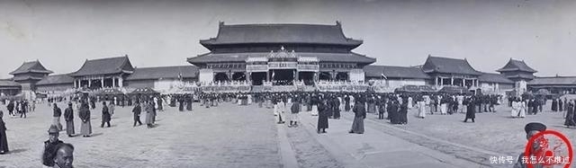国民哀悼大|1913年老照片：隆裕太后追悼会现场，5万人致哀