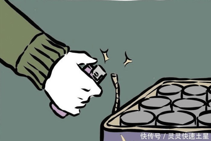 蘑菇云|非人哉点烟花时打火机没油了,哪吒风火轮助攻,升起一朵蘑菇云
