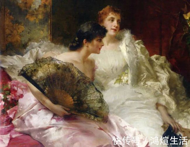 康拉德|德国画家康拉德笔下 细腻的年轻漂亮女子,真心的美!