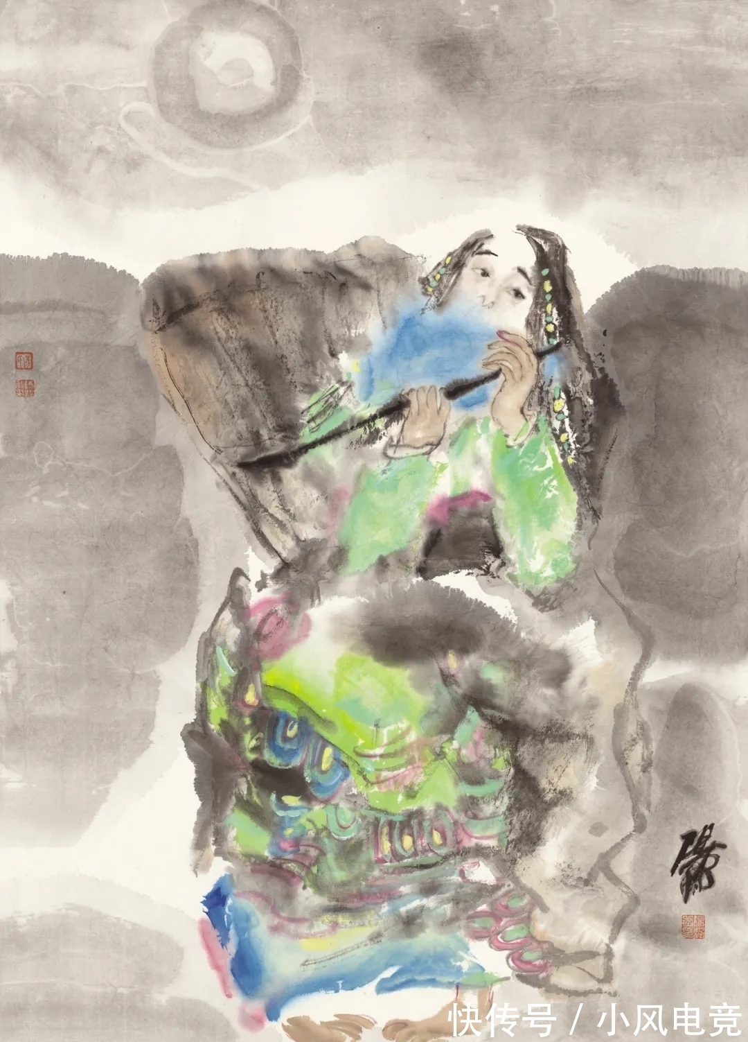 中国美术学院|杭州画院｜阳帆人物画