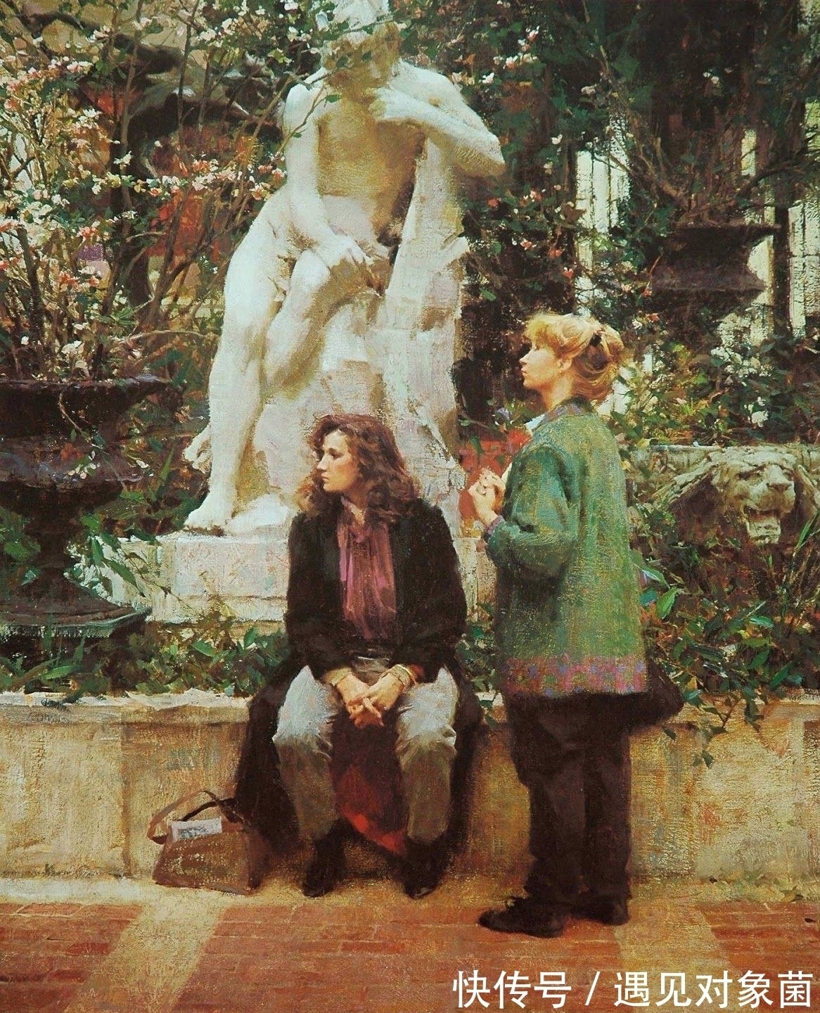 ·施密德@教科书式的经典画作,英国女王都赞赏不已的“大触之神”理查德