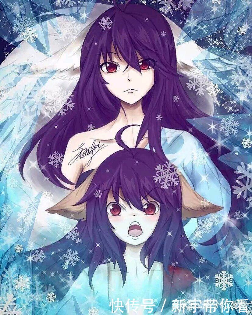 萧兮|狐妖小红娘——这两张图中,我们的容容不再是平胸