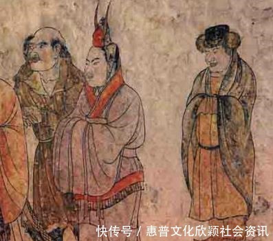 出土|武则天次子墓出土一壁画,那个秃顶是谁专家研究后大唐威武!