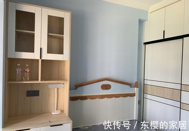 柜子|一家四口新房,鞋柜衣帽一体柜很实用,电视墙更是大气,很满意