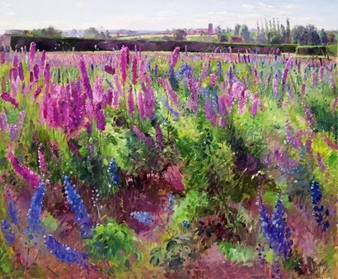 陌上花开!英伦风情的陌上花开——蒂莫西·伊斯顿的风景油画